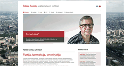 Desktop Screenshot of pekkasutela.fi